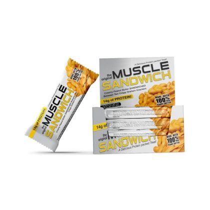 ALCA, MUSCLE SANDWICH, PROTEIN, BARRAS DE PROTEINA, SUPLEMENTOS DEPORTIVOS