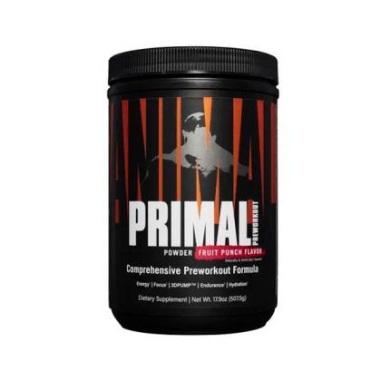 UNIVERSAL NUTRITION, ANIMAL, PRIMAL, PREWORK, PREENTRENO, ENERGIA, FUERZA, GYM, FITNESS, ALCA, ALCA IMPORTADORA, SUPLES, SUPLEMENTOS DEPORTIVOS, MAYOREO
